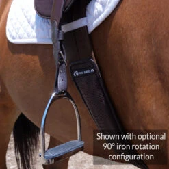 SLIM Stability Stirrup Leathers -Equestrian Supplies Store stability slim leathers brown rotation iron total saddle fit 81670.1581547779