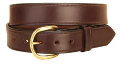 Tory Leather Stitched 1-1/2" Belt -Equestrian Supplies Store stitched 1 1 2 belt havana brass rolled 2249 tory leather 77256.1677632602