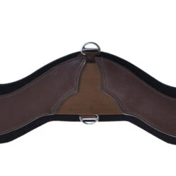 StretchTec Shoulder Relief Cinch -Equestrian Supplies Store stretchtec shoulder relief cinch brown d rings ST SRC 28 BRN BLN total saddle fit 62058.1634504281
