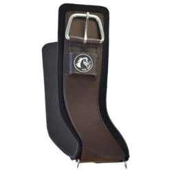 StretchTec Shoulder Relief Cinch -Equestrian Supplies Store stretchtec shoulder relief cinch brown side ST SRC 28 BRN BLN total saddle fit 33102.1634504272