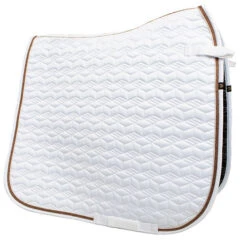 Toklat Tango Geometric Dressage Pad -Equestrian Supplies Store tango geometric drsg white 25 0931 WH toklat 93406.1677367294
