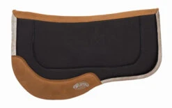 Weaver Leather Weaver Trail Gear Felt Bottom Saddle Pad -Equestrian Supplies Store tg felt bottom saddle pad black 36052 4062 BK weaver 29850.1679164039