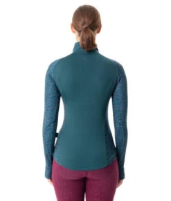Horseware Ireland Horseware Thea Tech Quarter Zip Fleece -Equestrian Supplies Store thea tech quarter zip fleece galactic teal back CKHCTA HW 94016.1663956543