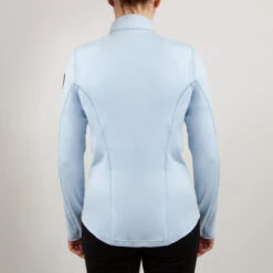 Irideon Thermaluxe Quarter Zip Top -Equestrian Supplies Store thermaluxe lt wt top wave back 30 7111 WV irideon 15302.1666385807