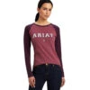Ariat Varsity Logo Tee Long Sleeve