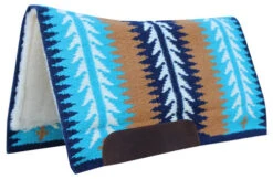 Professional's Choice Ventana Wool Top Pad 8 Professional's Choice Ventana Wool Top Pad -Equestrian Supplies Store ventana wool top pad pacific blue side WSPCV prof choice 73923.1616632192