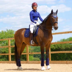 Woof Wear Vision Polo Wraps -Equestrian Supplies Store vision polo wraps navy horse 11 2198 NY woof wear 71474.1612037736