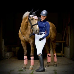 Woof Wear Vision Polo Wraps -Equestrian Supplies Store vision polo wraps rose gold horse 11 2198 RG woof wear 04973.1612037742