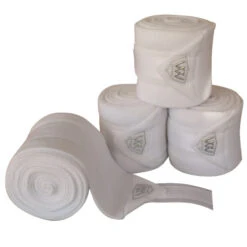 Woof Wear Vision Polo Wraps -Equestrian Supplies Store vision polo wraps white 11 2198 WH woof wear 72699.1612037752