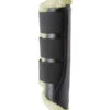 B Vertigo Wellington Fleece Brushing Boots 2 B Vertigo Wellington Fleece Brushing Boots -Equestrian Supplies Store wellington brushing boots back black 19268 BL BV 83822.1678562776