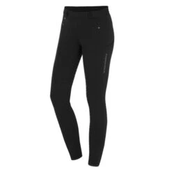 Schockemohle Winter Riding Tights II -Equestrian Supplies Store winter riding tights black front 2171 00035 73 Schockemoehle 52631.1663267239