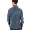 Wrangler Denim Work Shirt -Equestrian Supplies Store work shirt vintage denim back MS1039W wrangler 51500.1607114170